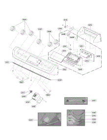 Controller Parts parts for Lg Range LSG4513ST / from AppliancePartsPros.com