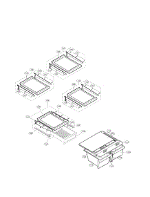 Refrigerator Parts parts for Lg Refrigerator LBC20514TT / 01 from AppliancePartsPros.com