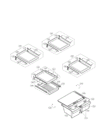 Refrigerator Parts parts for Lg Refrigerator LBC22520SB / 01 from AppliancePartsPros.com