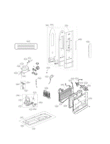 Freezer Parts parts for Lg Refrigerator LBN10551PS / from AppliancePartsPros.com
