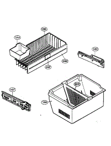 Freezer Parts parts for Lg Refrigerator LFC22740SB / from AppliancePartsPros.com