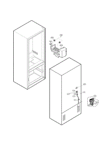 Water And Ice Maker Parts parts for Lg Refrigerator LFC22740TT / from AppliancePartsPros.com