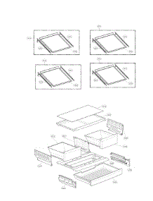 Refrigerator Parts parts for Lg Refrigerator LFC28768ST / from AppliancePartsPros.com