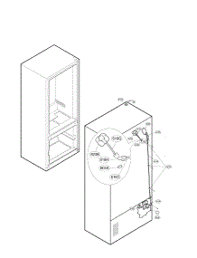 Icemaker Parts parts for Lg Refrigerator LFX21971ST02 / from AppliancePartsPros.com