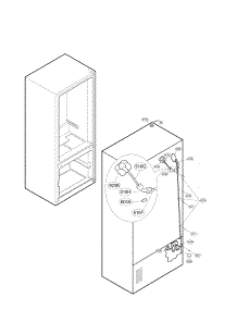 Ice Maker Parts parts for Lg Refrigerator LFX21971ST03 / from AppliancePartsPros.com
