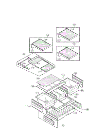 Refrigerator Parts parts for Lg Refrigerator LFX21975ST02 / from AppliancePartsPros.com