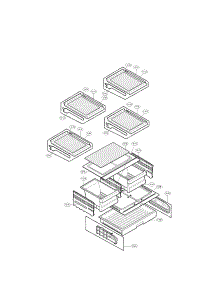 Refrigerator Parts parts for Lg Refrigerator LFX25961AL / from AppliancePartsPros.com