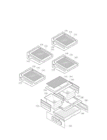 Refrigerator Parts parts for Lg Refrigerator LFX25973ST / 03 from AppliancePartsPros.com