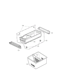 Freezer Parts parts for Lg Refrigerator LFX25973ST from AppliancePartsPros.com