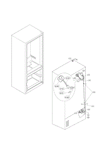 Ice And Maker Parts parts for Lg Refrigerator LFX25975SB01 / from AppliancePartsPros.com