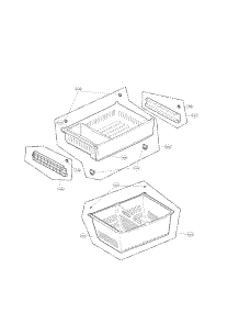 Freezer Parts parts for Lg Refrigerator LFX28968ST01 / from AppliancePartsPros.com