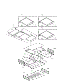Refrigerator Parts parts for Lg Refrigerator LFX28977ST / 02 from AppliancePartsPros.com
