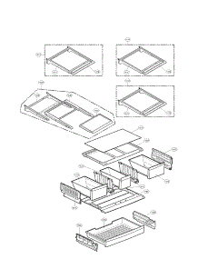 Refrigerator Parts parts for Lg Refrigerator LFX28978ST / 00 from AppliancePartsPros.com