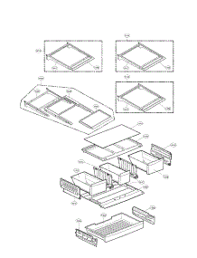 Refrigerator Parts parts for Lg Refrigerator LFX28979SB / 05 from AppliancePartsPros.com