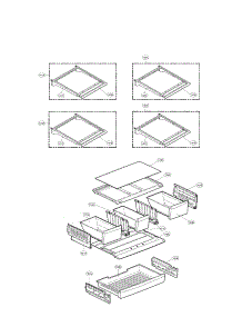 Refrigerator Parts parts for Lg Refrigerator LFX28979SB / 01 from AppliancePartsPros.com