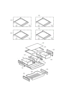 Refrigerator Parts parts for Lg Refrigerator LFX28979SB from AppliancePartsPros.com