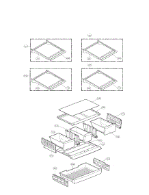 Refrigerator Parts parts for Lg Refrigerator LFX28979SW / 02 from AppliancePartsPros.com