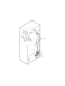 Valve And Water Tube Parts parts for Lg Refrigerator LFX28979SW / 01 from AppliancePartsPros.com