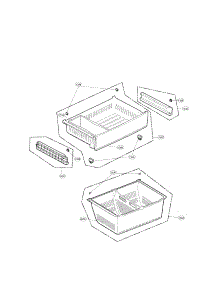 Freezer Parts parts for Lg Refrigerator LFX28991ST / from AppliancePartsPros.com