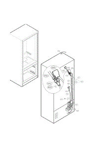 Valve And Water Parts parts for Lg Refrigerator LFX29945ST / from AppliancePartsPros.com