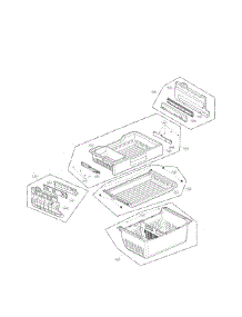 Freezer  Parts parts for Lg Refrigerator LFX31945ST / 06 from AppliancePartsPros.com