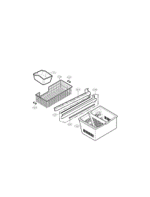 Freezer Parts parts for Lg Refrigerator LMC25780SW / from AppliancePartsPros.com