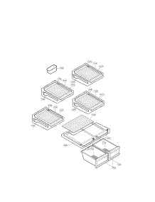 Refrigerator Parts parts for Lg Refrigerator LMX25964SS / from AppliancePartsPros.com