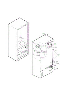 Ice Maker Parts parts for Lg Refrigerator LMX25964SS / from AppliancePartsPros.com