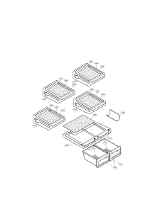 Refrigerator Parts parts for Lg Refrigerator LMX25964ST / 02 from AppliancePartsPros.com