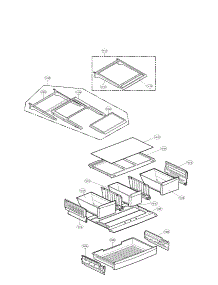 Refrigerator Parts parts for Lg Refrigerator LMX28987ST / from AppliancePartsPros.com