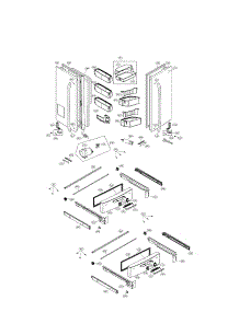 Door Parts parts for Lg Refrigerator LMX31985ST / from AppliancePartsPros.com