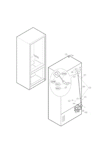 Water Valve Parts parts for Lg Refrigerator LMXC23746D / from AppliancePartsPros.com