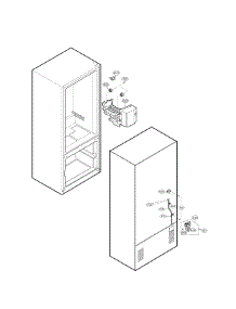 Water & Ice Maker Parts parts for Lg Refrigerator LRBC20512SW from AppliancePartsPros.com