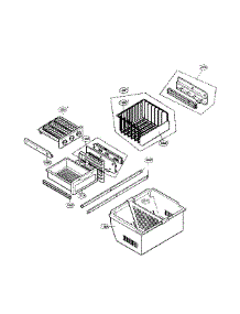 Freezer Parts parts for Lg Refrigerator LRDN22734ST / from AppliancePartsPros.com