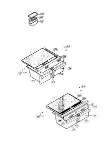 Refrigerator Parts 2 parts for Lg Refrigerator LRDN22734ST / from AppliancePartsPros.com