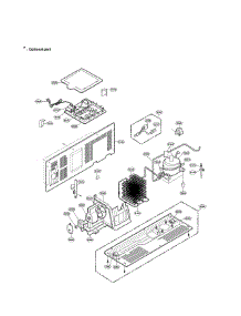 Machine Compartment parts for Lg Refrigerator LRSC26940SW / from AppliancePartsPros.com