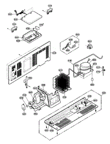 Machine Parts parts for Lg Refrigerator LRSCS21935SB / from AppliancePartsPros.com