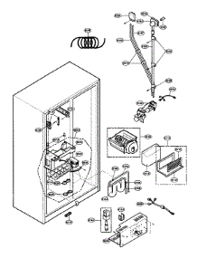 Ice / Water Parts parts for Lg Refrigerator LRSCS21935TT / from AppliancePartsPros.com