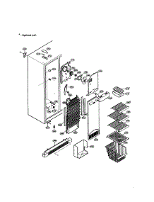 Freezer Compartment parts for Lg Refrigerator LRSPC2031NI / from AppliancePartsPros.com