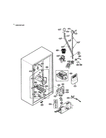 Ice And Water parts for Lg Refrigerator LRSPC2031W / from AppliancePartsPros.com