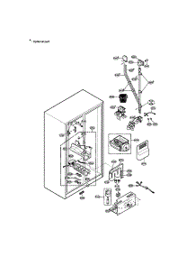 Ice And Water parts for Lg Refrigerator LRSPC2041T / from AppliancePartsPros.com