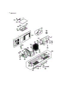 Machine Compartment parts for Lg Refrigerator LRSPC2051BM / from AppliancePartsPros.com