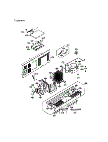 Machine Compartment parts for Lg Refrigerator LRSPC2331NI / from AppliancePartsPros.com
