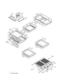 Refrigerator Parts parts for Lg Refrigerator LRTN22320BK / from AppliancePartsPros.com