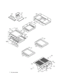 Refrigerator Parts parts for Lg Refrigerator LRTN22320BQ / from AppliancePartsPros.com