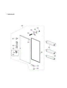 Home Bar Parts parts for Lg Refrigerator LSC22991ST / from AppliancePartsPros.com