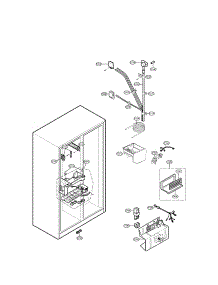 Ice And Water Parts parts for Lg Refrigerator LSC27914SB / from AppliancePartsPros.com