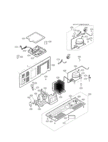 Machine Compartment parts for Lg Refrigerator LSC27918ST / from AppliancePartsPros.com