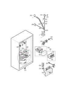 Ice And Water Parts parts for Lg Refrigerator LSC27921SB03 / from AppliancePartsPros.com