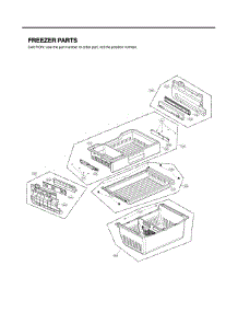Freezer Parts parts for Lg Refrigerator LSFD2491ST / from AppliancePartsPros.com
